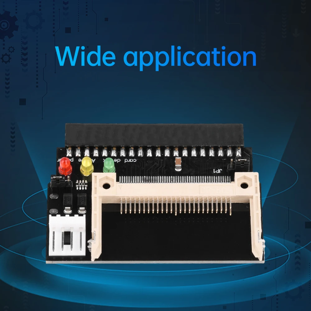 Cf para ide 3.5 polegadas 40pin conector cf macho para ide fêmea inicializável compacto cartão flash adaptador conversor placa riser para desktop pc