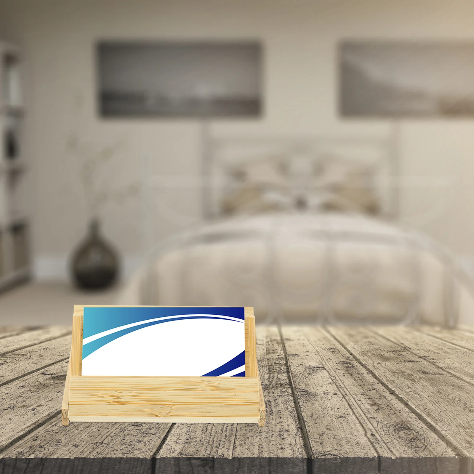 

Stylish Business Card Organizer Compact Portable Card Case Smooth Edges Tightly Closed Lid Ideal Gift for Men Office Supplies