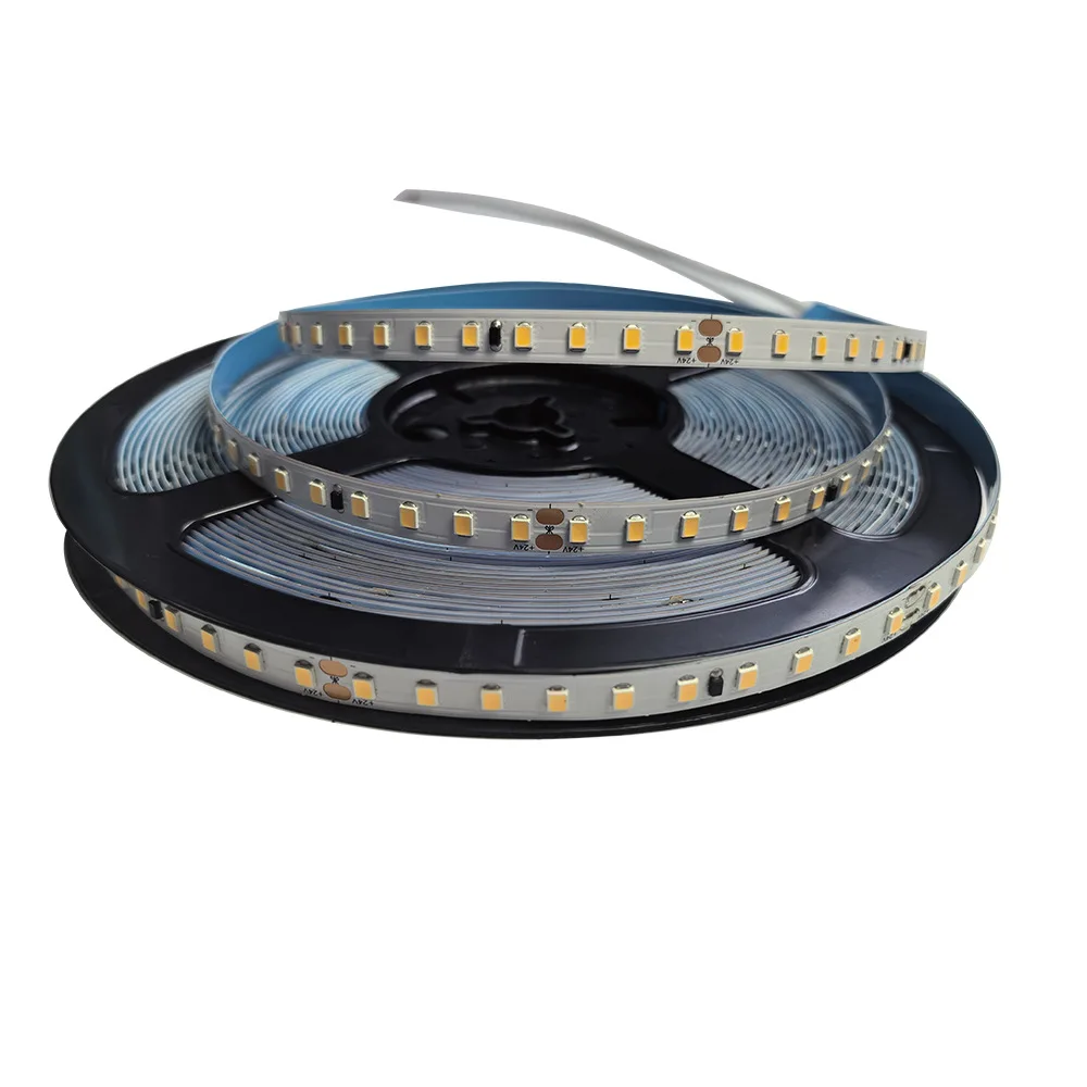 5m 10m 15m 20m One Roll 24v LED Flexible Strip Soft Bendable Tape 120 leds/m 3000k 4000k 6000k Engineer Room Wall Ceilling Lit