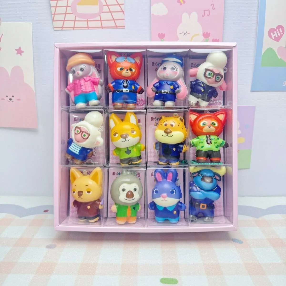 Zootopia, Serie Mejores Amigos, Muñeco de Peluche Antiestrés, Figuras de Anime, Adornos, Modelo para Fanáticos, Niños, Regalos de Navidad