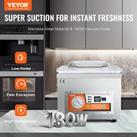 SucceBuy DZ-260A Chamber Vacuum Sealer with 15.7" Sealing Length Kitchen Vacuum Packing Machine for Home Foods Meats Marinades 2
