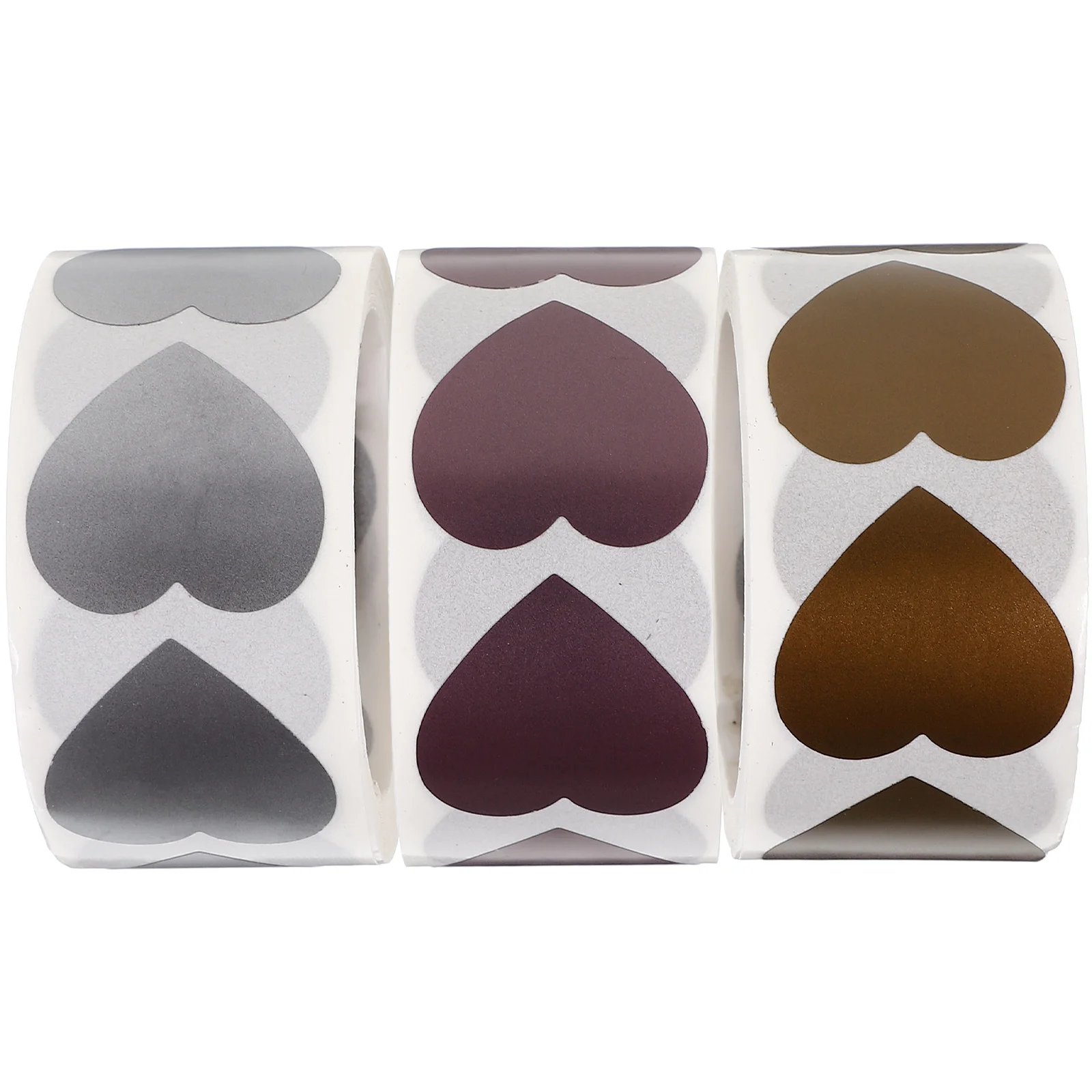 

900 Pcs Tag Heart-shaped Sticker Label Scratch-off Labels Sheet Declas Cards Lable