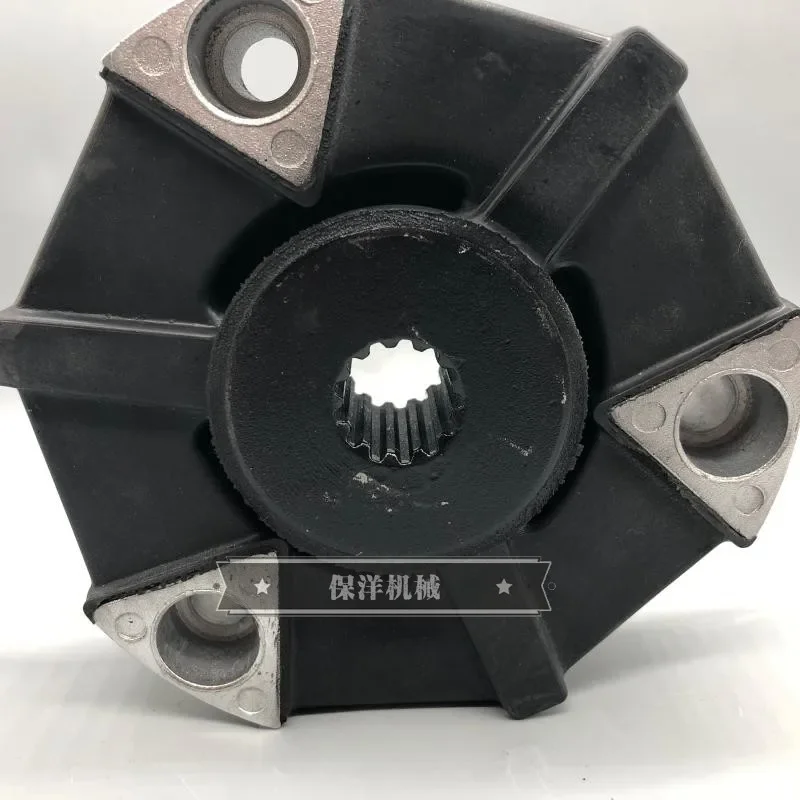 1 PCS hydraulic pump coupling for komatsu PC30/40 excavator connecting glue for Sumitomo SH55/65/75  for yangma 13 teeth 16AS