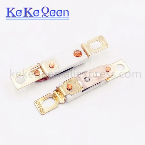 Imagen 2 del producto 1 UDS-10 Uds ST-12 interruptor de temperatura para secador de pelo 10A termostato normalmente cerrado 60/80-100/105/110/115/120/125/130/135/140/145/150C