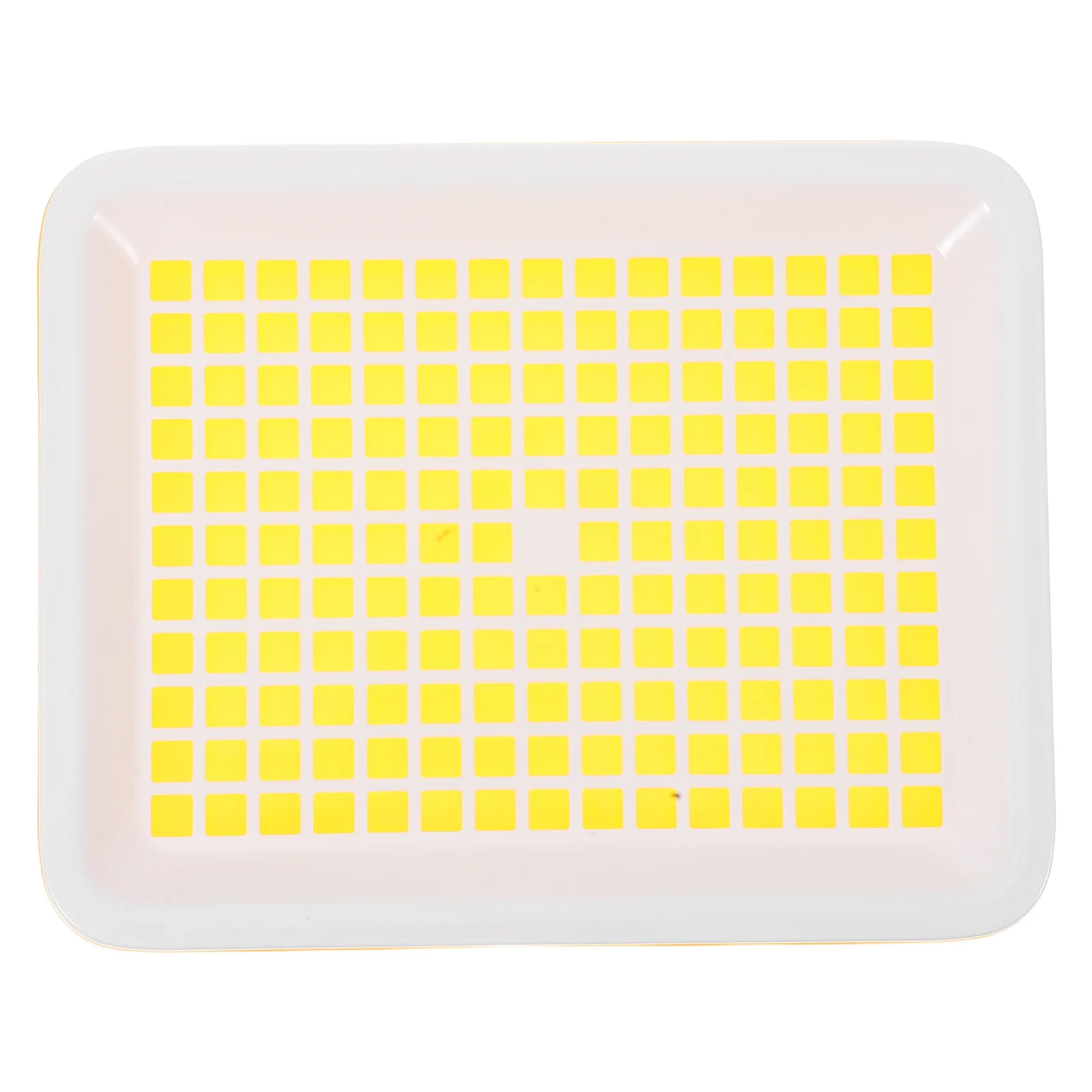 

Rabbit Litter Box Square Design Small Animal Toilet Tray Easy Clean Durable Plastic Separation Urine Poop Chinchilla