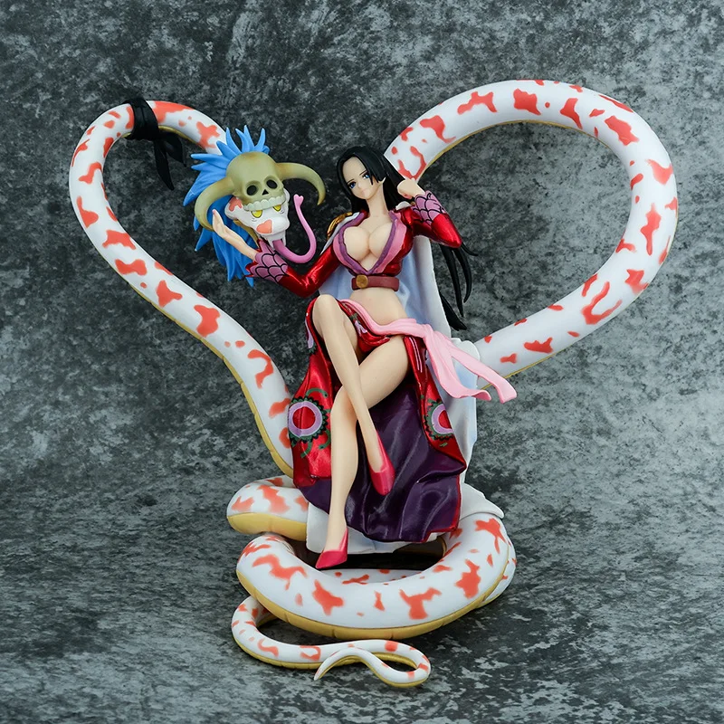 Anime One Piece Ritratto dei Pirati Boa Hancock 15° Anniversario Ver. Action Figure in PVC Modello Ragazze sexy Statua Giocattoli Regali per bambole