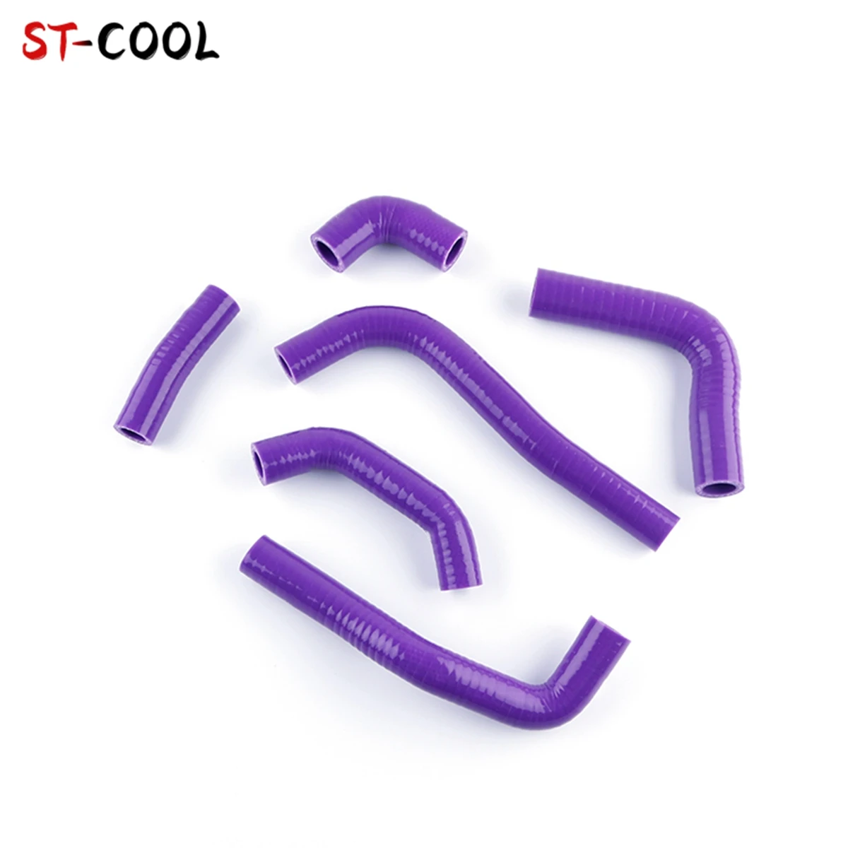 

For 02-04 Honda CRF450R CRF 450R 2002 2003 2004 Silicone Coolant Radiator Hoses Kit Tubes Pipes 6Pcs 10 Colors