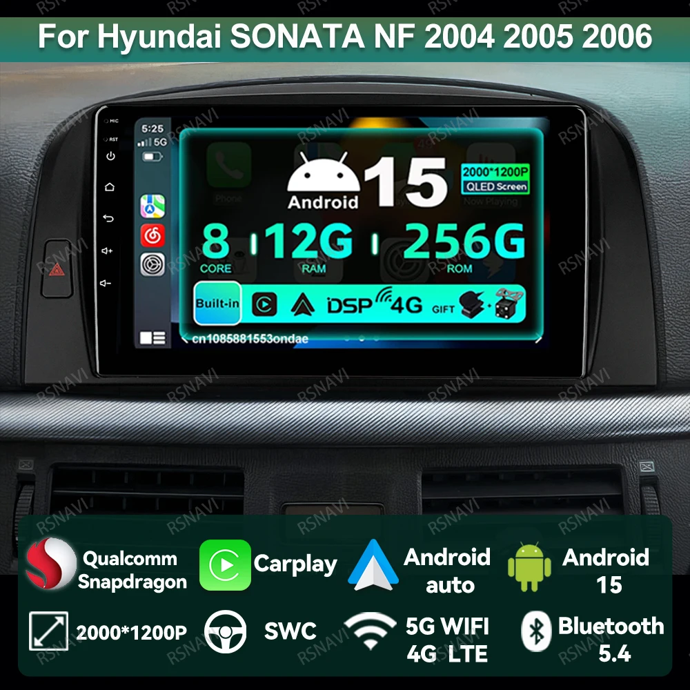 Android 15 Car Radi…