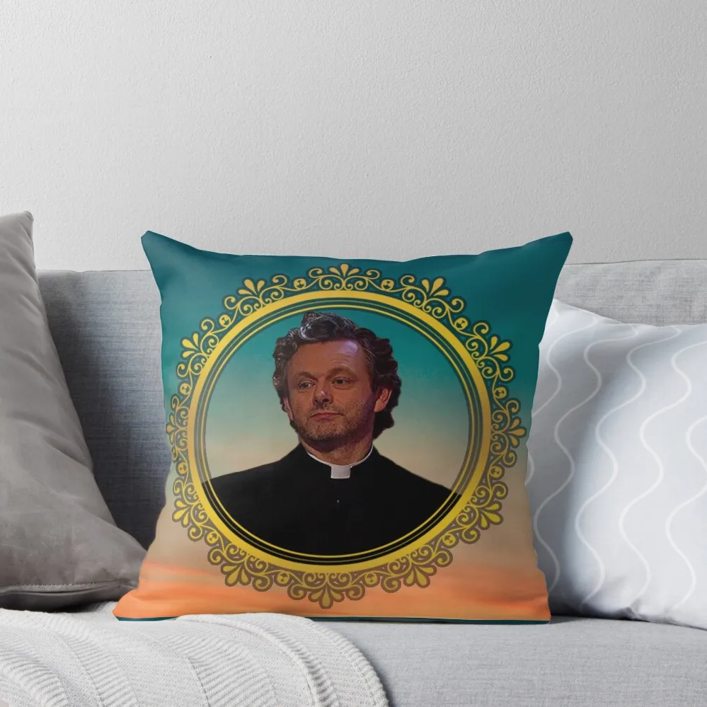 Priest Michael Prayer Throw Pillow Luxury Pillow Cover Custom Cushion Photo Cushions For Sofa pillow