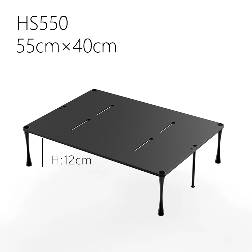 Imagem -05 - Alumínio Desktop Hifi Rack para Dispositivos de Áudio dd Hifi Hs550 Dac Amp Disponível em Preto e Prata