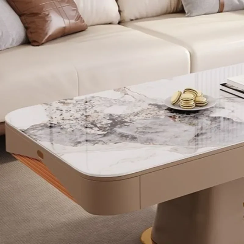 # Clear Design Luxury Coffee Table Floor Premium Nordic Side Coffee Table Living Room Italian Display Storage Room Home Furnitur