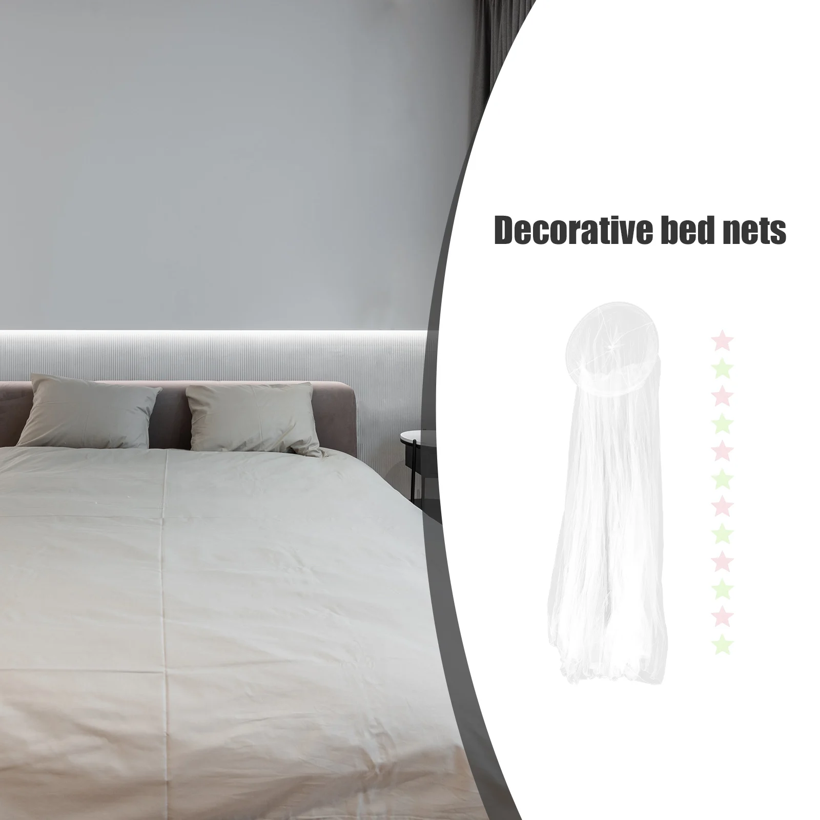 

Mosquito Net Bed Canopy Foldable Night Glow 1 5m 1 8m Dome Tent Decor Ceiling Nets Romantic Bed