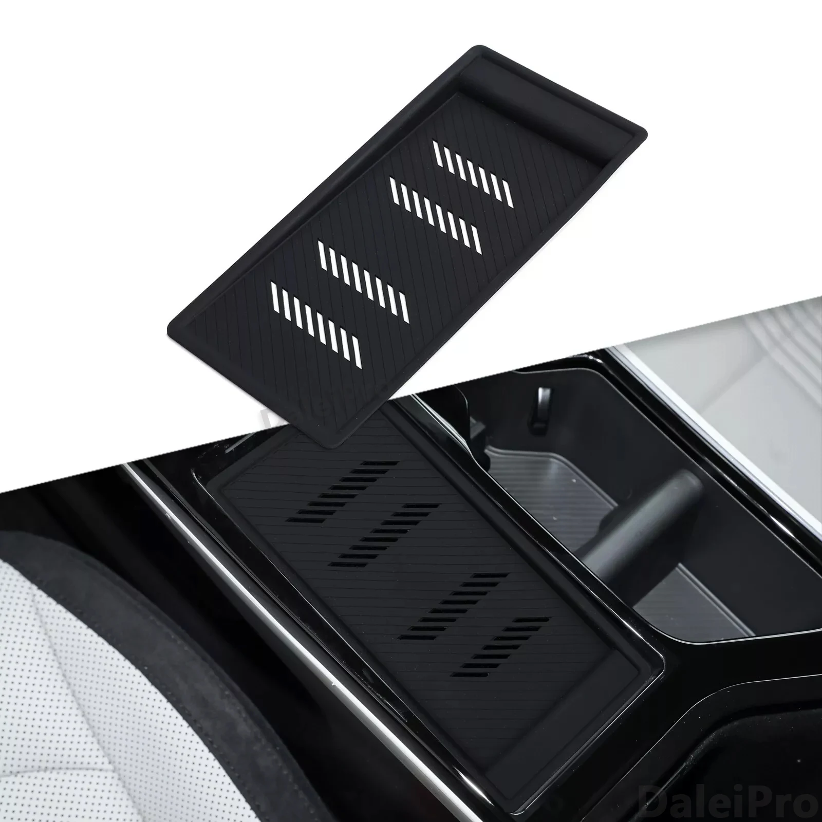 For KIA EV6 2022 2023 2024 Car Wireless Charging Pad Car Phone Non-slip Mat Silica Gel Scratch-resistant Pad for EV6 Accessories