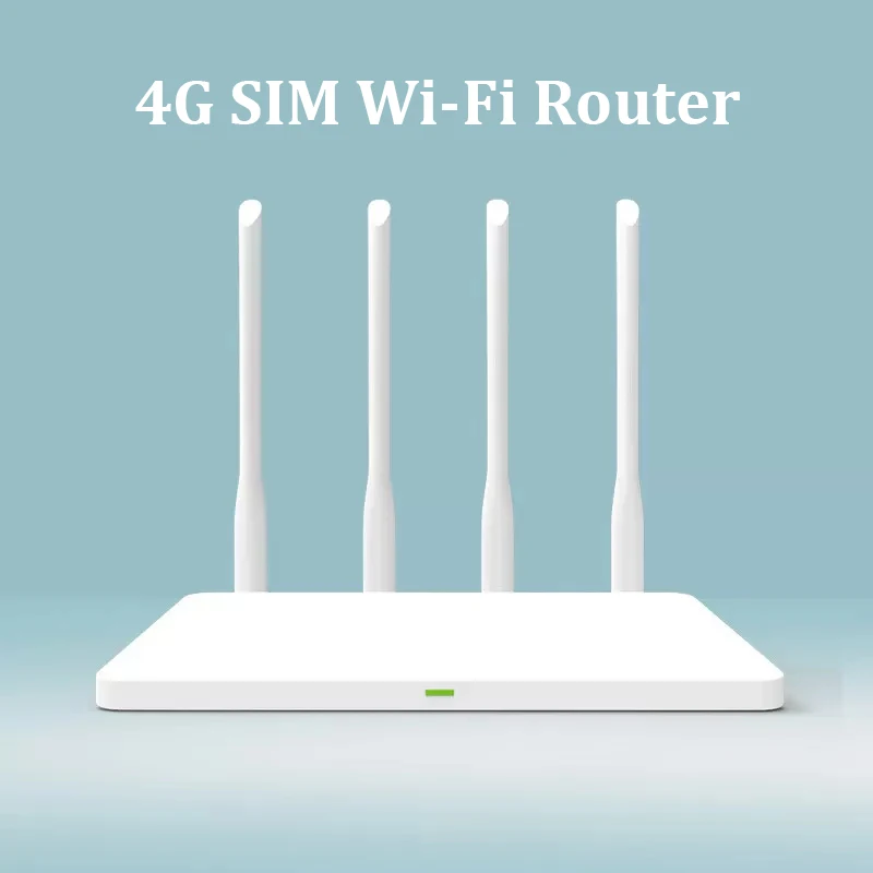 ZBT 4G Wifi Router SIM Card 2*RJ45 LAN WAN 4g Modem 300Mbps Wireless Roteador Work In Frequency Band B28