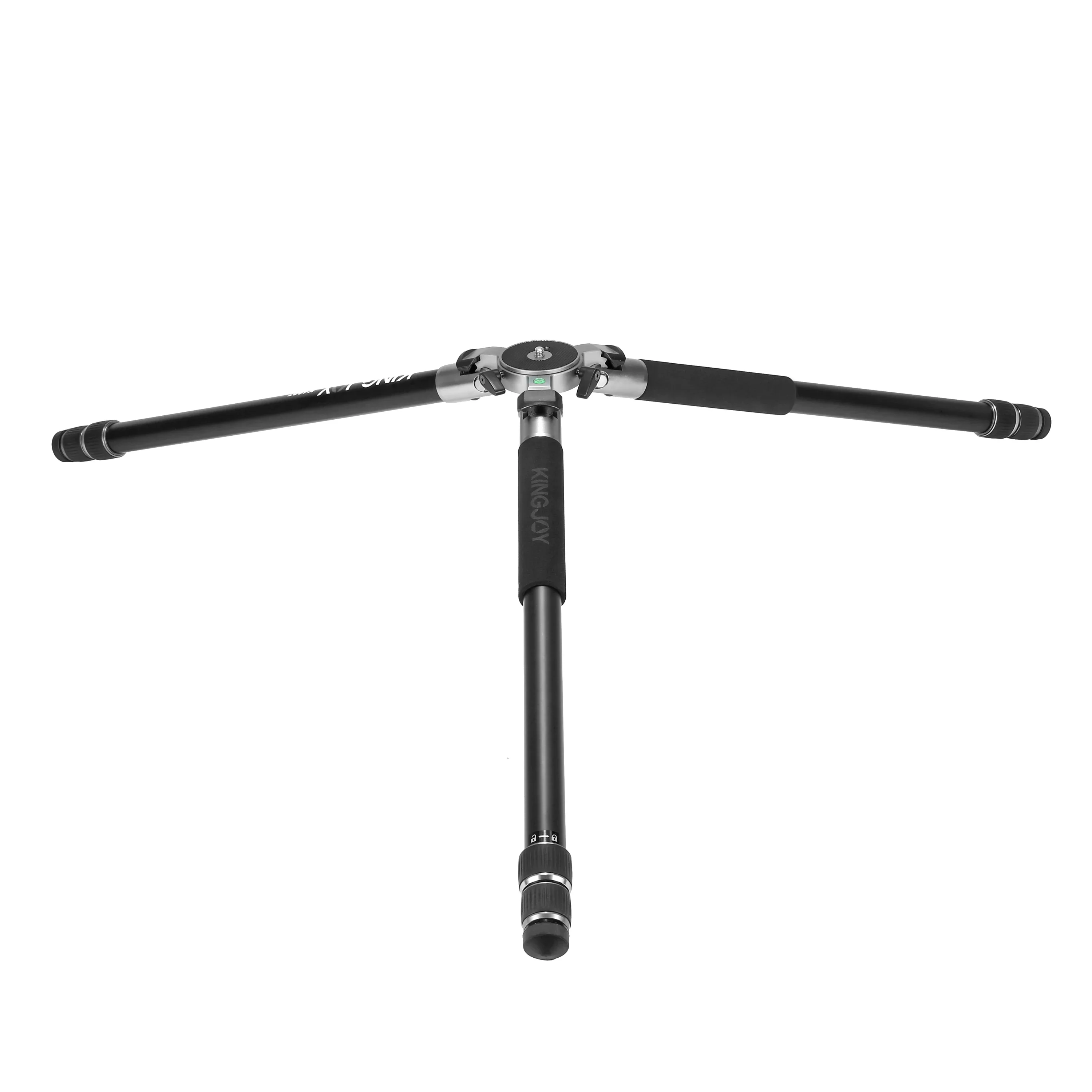 Kingjoy K4007 OEM ODM Carbon Fiber Heavy Duty Professional Flexible Hunting Tripod Stand for Video Camera Bird Watch