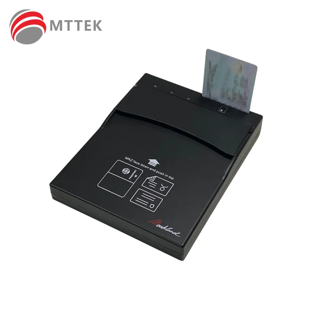 MEPR10 Passport Reader supports ISO18013 Driving Licences and ICAO 9303 Documents and ISO7816 protocol ID card