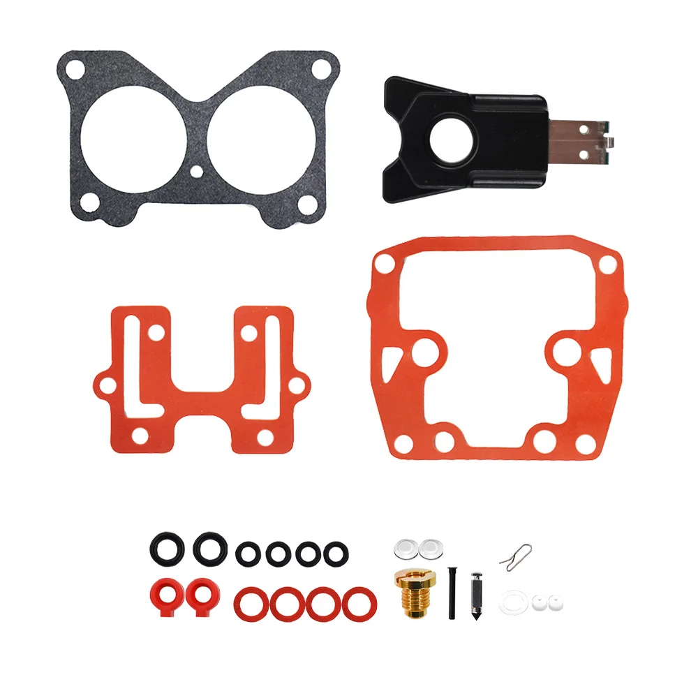 Carburetor Carb Rebuild Kit For Johnson Evinrude V4 85 90 100 115 125 140 HP X2