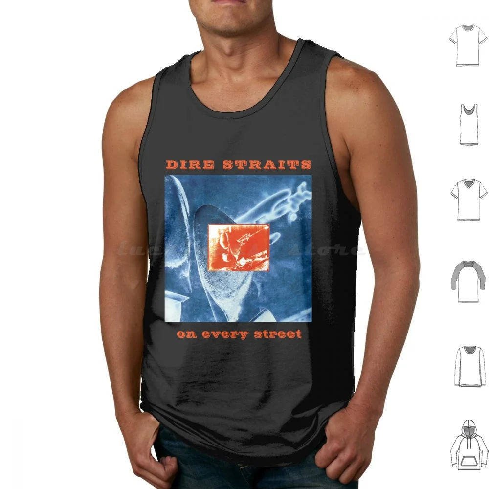 Dire Straits On Every Street Tank Tops Vest Sleeveless Dire Straits Dire Brothers In Arms Dire Straits Concert Money For