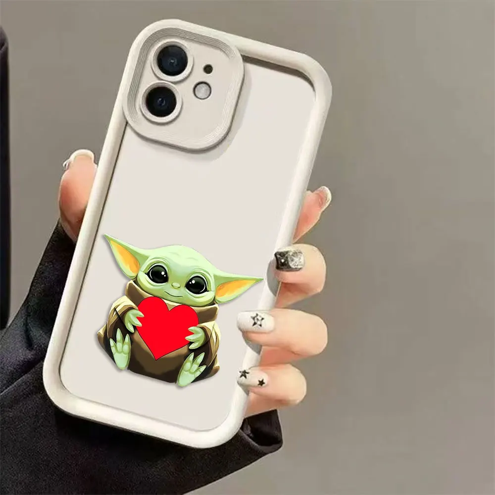 

Cartoon Baby Y-Yoda Phone Case For MOTO G9 G22 G24 G30 G32 G34 G52 G53 G54 G60 G75 G84 G85 E22 E32 E40 EDGE 40 50 60E TPU Case