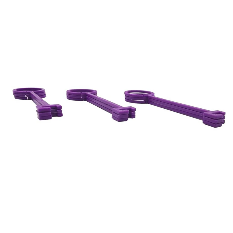 

WW-50Pcs Target Hanger Target Hook Clip Gong ABS Target Hanging Pipe Target Holders DIY Assembly Stand Kit Durable Easy To Use