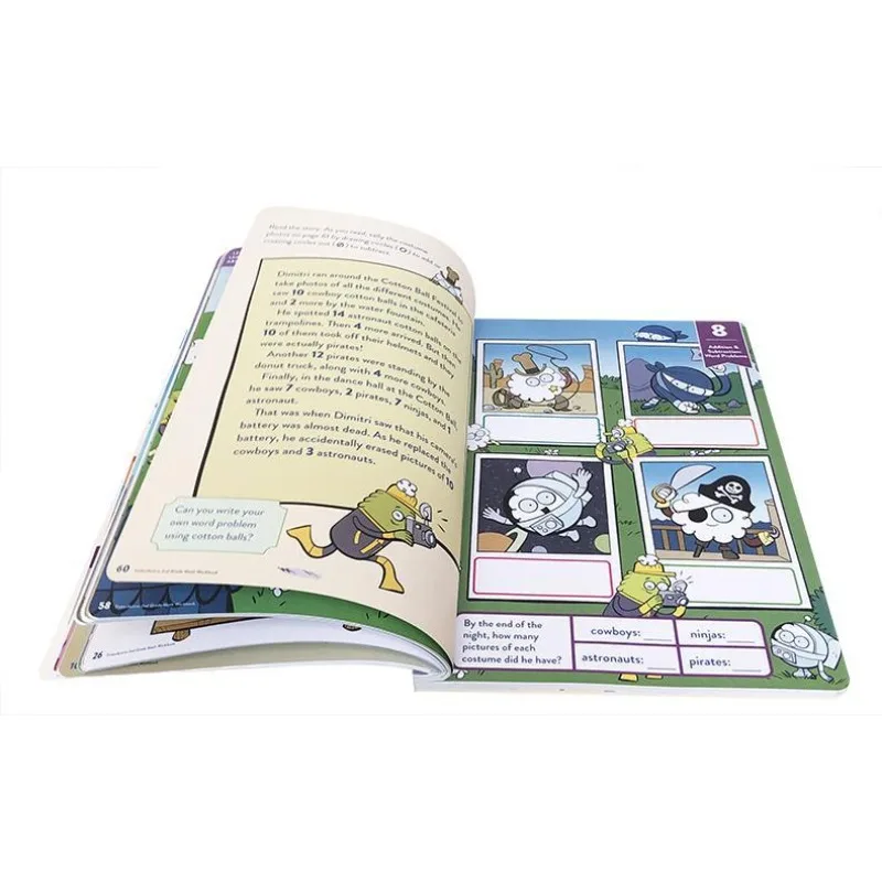 TinkerActive Workbooks, 2e année, M. Tinkeractive-Cahiers d'exercices de nettoyage en anglais pour enfants, 2e année M