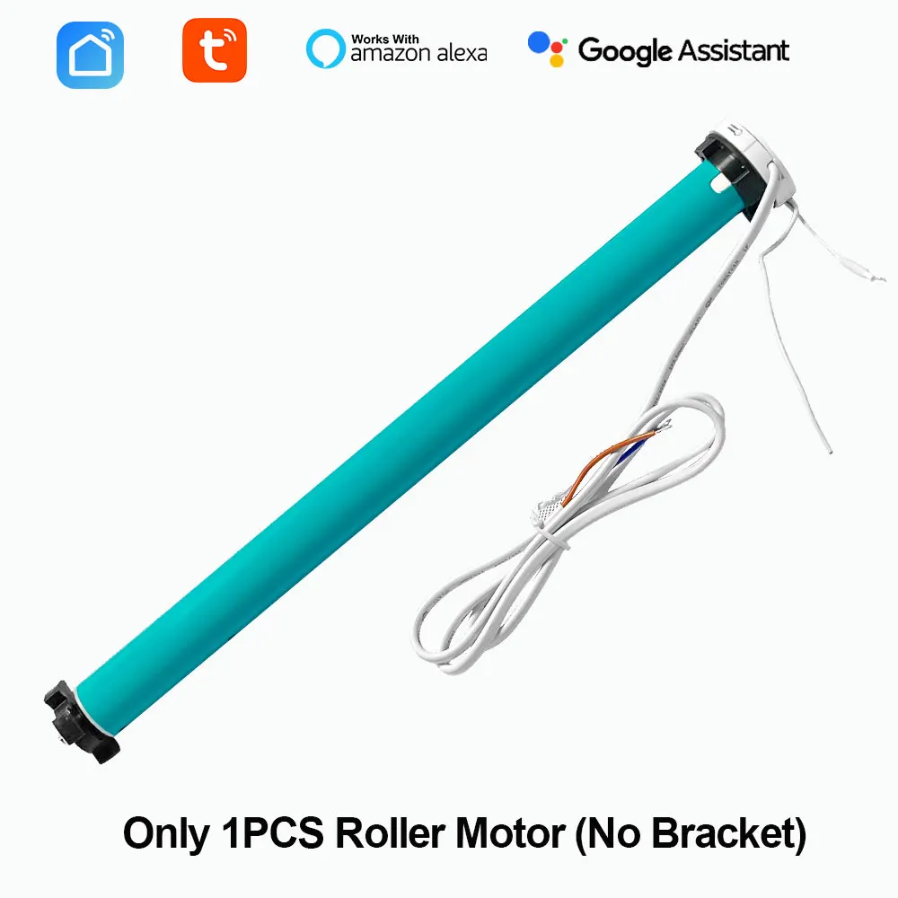Lifelibero Tuya Zigbee of WiFi Smart Curtains Motor Roller Roller Blinds voor Windows Automatic Shade System Remote spraakbesturing Alex