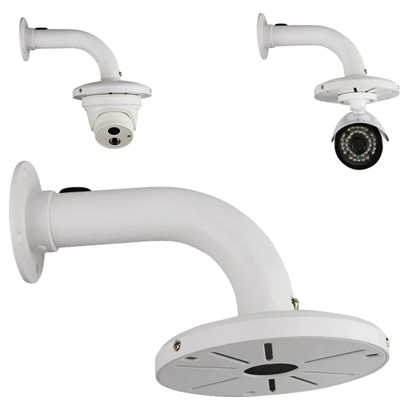 2X Security Camera Mount Bracket,Dome Camera Mount Universal Camera Wall Mounting Bracket For CCTV Security Camera