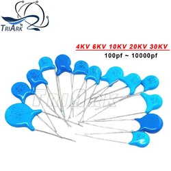 High voltage ceramic chip capacitor 4KV/6KV/10KV/20KV/30KV 100PF 220PF 330PF 470PF 680PF 1000PF 2200PF 3300PF 4700PF 10000PF