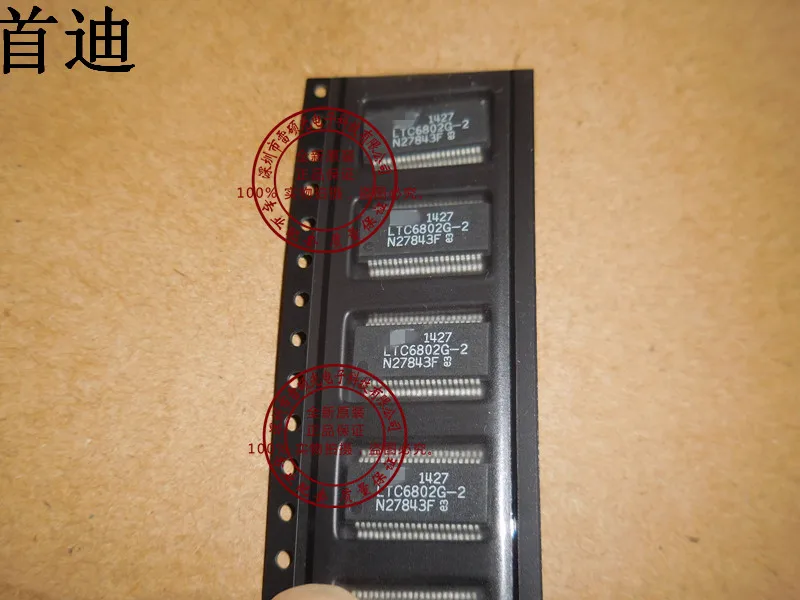 Free shipping    LTC6802IG-2 LTC6802G-2 SSOP44      10PCS