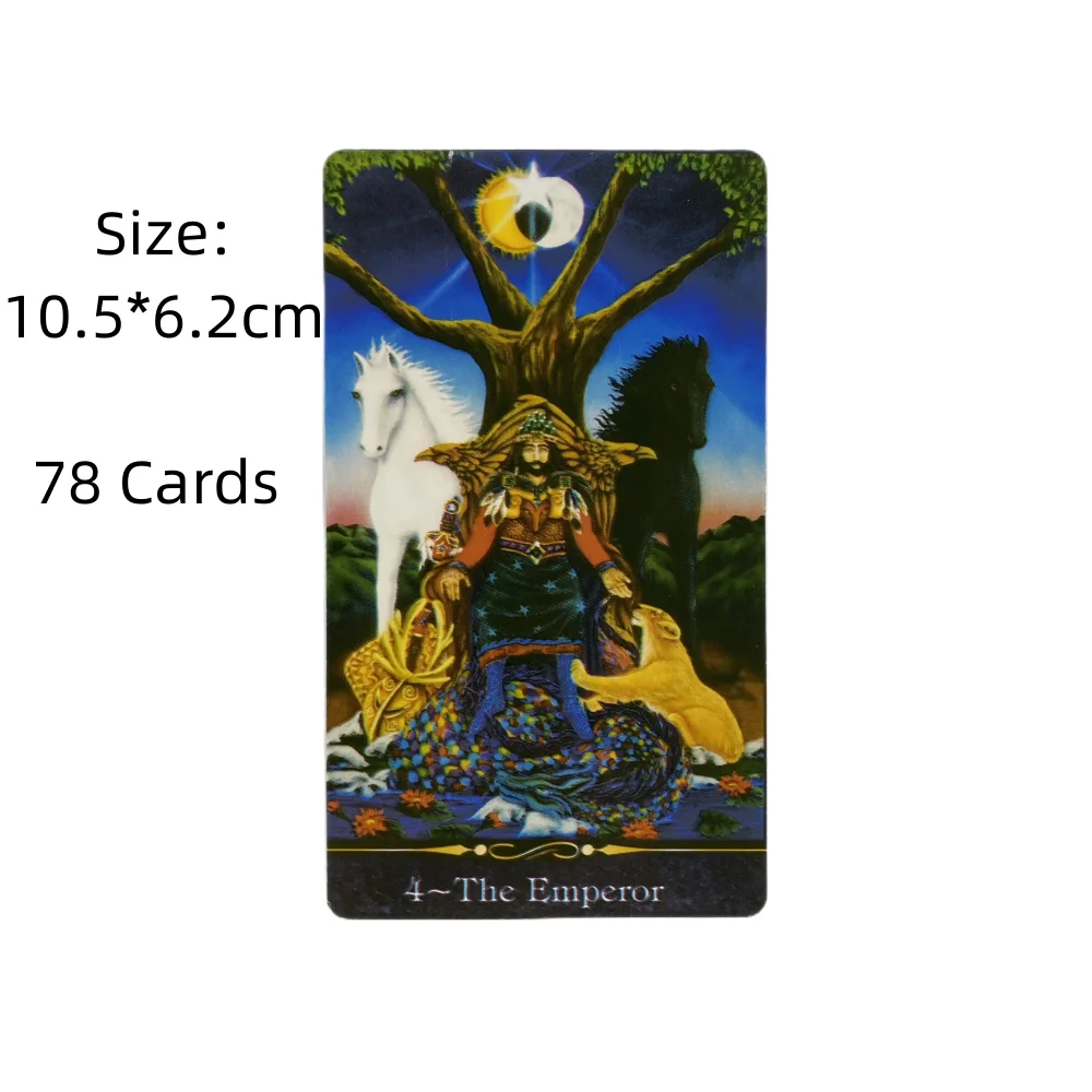 The Star Tarot Cards 2nd A 78 Deck Oracle English Visions Divination Edition Borad Playing Games