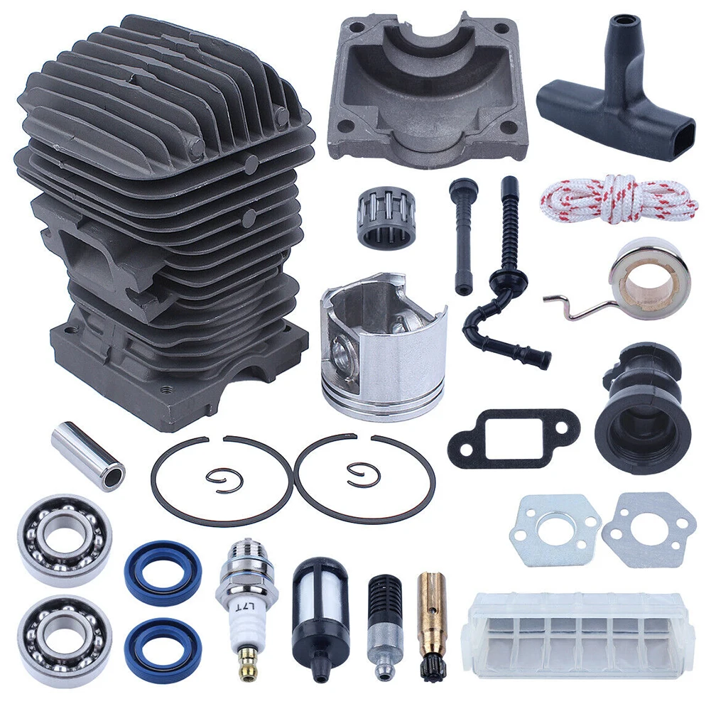 Imagem -02 - Kit Cilindro Pistão para Substituição de Motosserra Cylinder Piston 023 025 Ms230 Ms250 42.5 mm 1123 020 1209 Novidade