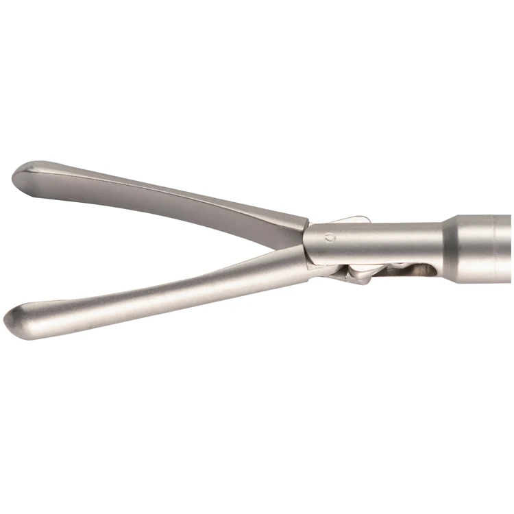 Geyi 10mm Reusable Laparoscopic Toothless Grasping Forceps (With Wide Mouth)