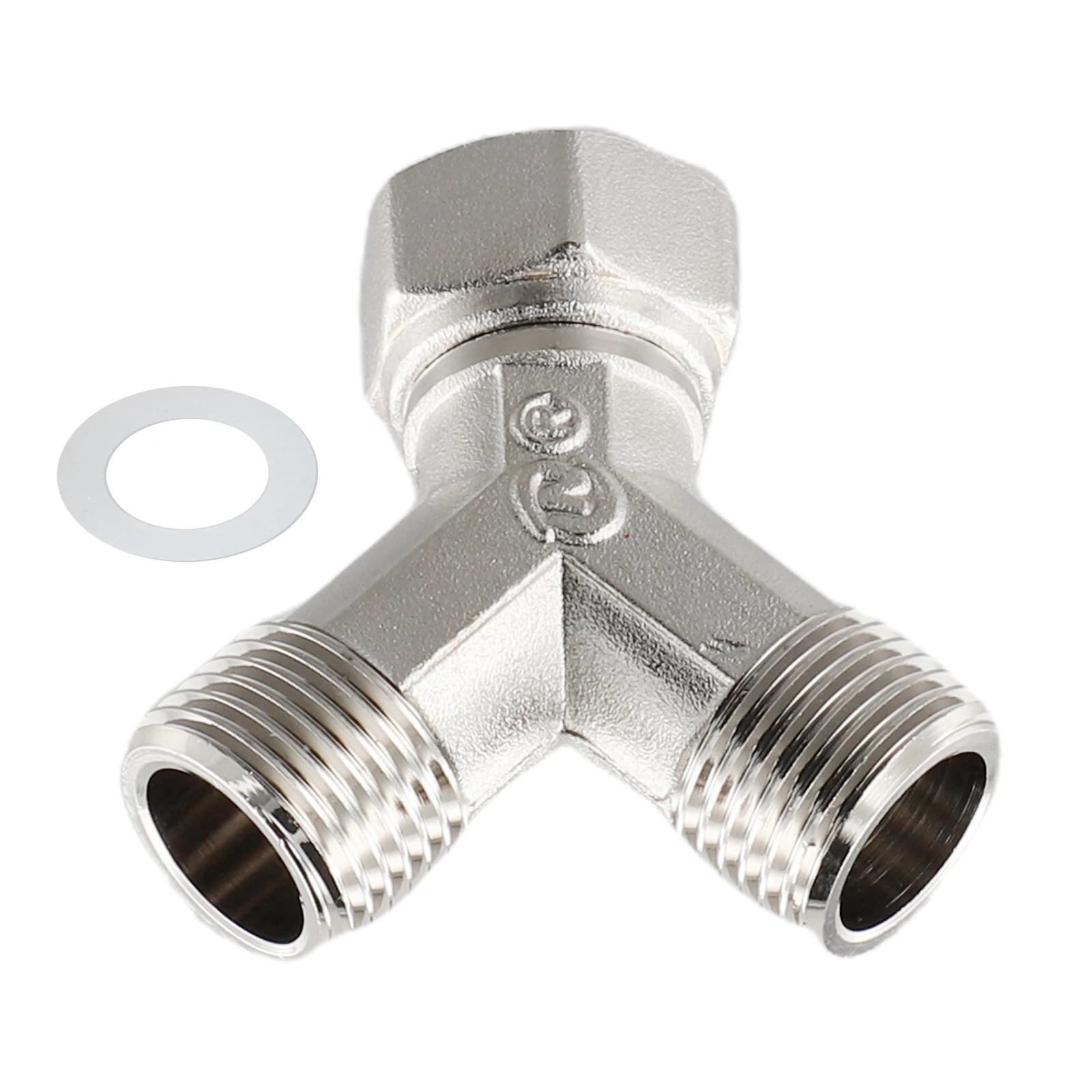 

1/2" Y-piece Splitter Connector DN15 Copper Y Dual Splitter For Ish Washer Washing Machine Colding Plumbing Pipe Fittings