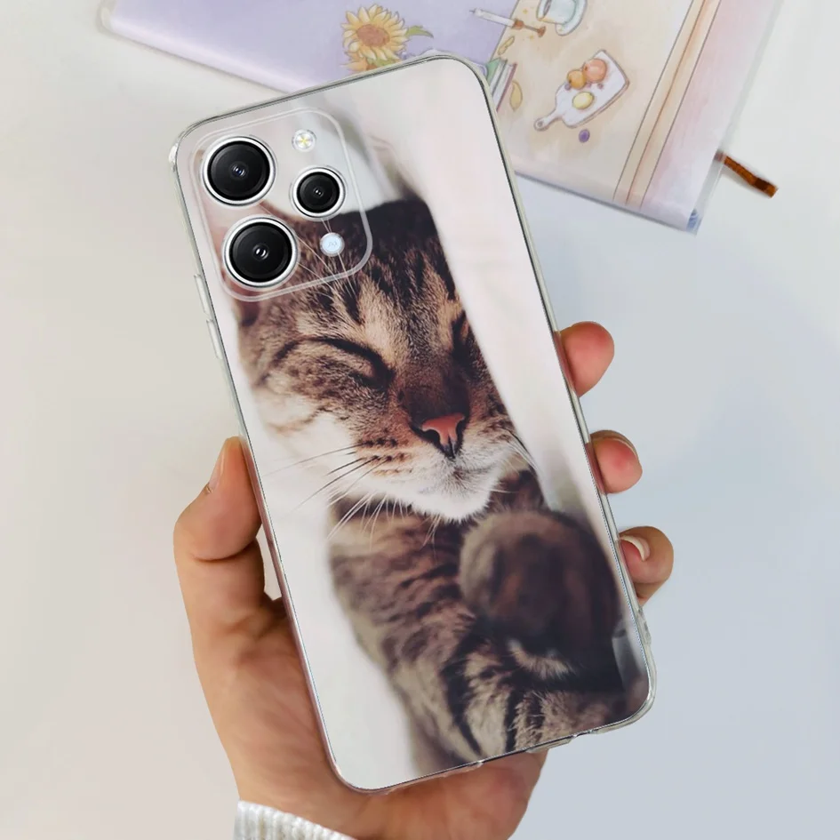 For Coque Xiaomi Redmi 12 Case Luxury Marble Protector Soft Phone Back Cover For Redmi 12 Global Cases on Redmi12 Silicon Bumper