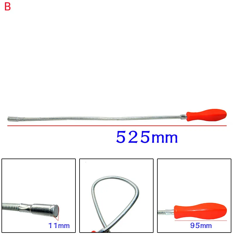 لاصلاح السيارات لاقط مغناطيسي قوي لامتصاص المسمار المعدني انحناء أدوات خاصة Ferramentas autootiva heratoentas geredschap