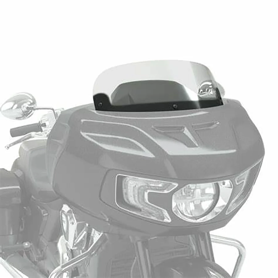

Panical Front Windscreen Air Deflector Spoiler Windshield Wind Protection 2020-2025 For Indian Challenger PursuitI Dark Gray