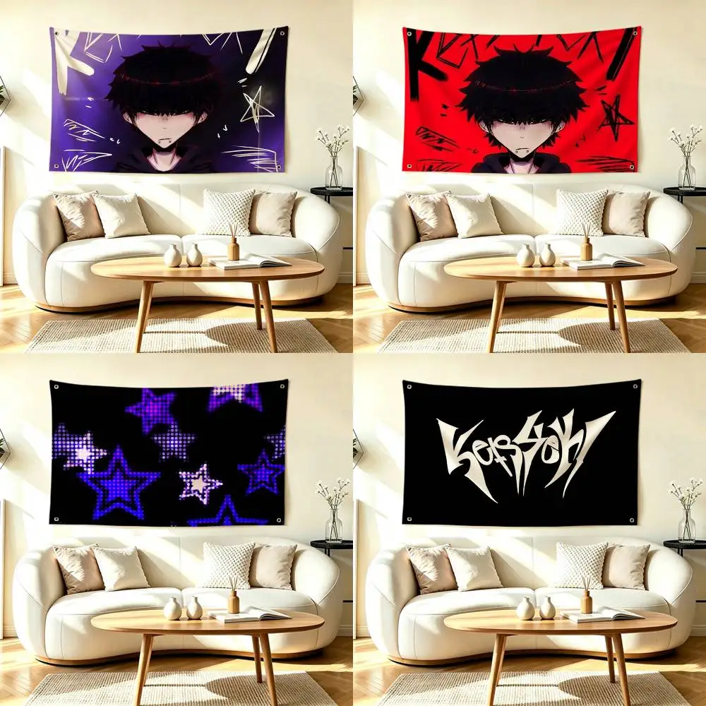 M-Music Artist Kets4eki  Flag Suitable For Party Club Outdoor Interior Wall Decoration Banner Fans Gift