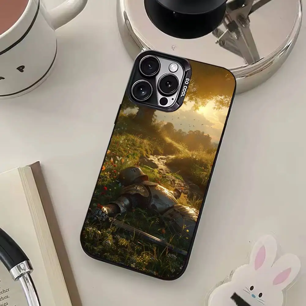 Чехол для телефона Game KCD K-Kingdom C-Come D-Deliverance 2 для iPhone 17, 16,15,14,13,12,11 Plus, Pro Max, цветной серебристый чехол Funda