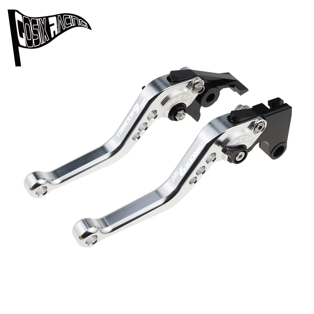 Fit For TRACER 9 GT TRACER 900 GT 2015-2020 Motorcycle CNC Accessories Short Brake Clutch Levers Adjustable Handle Set