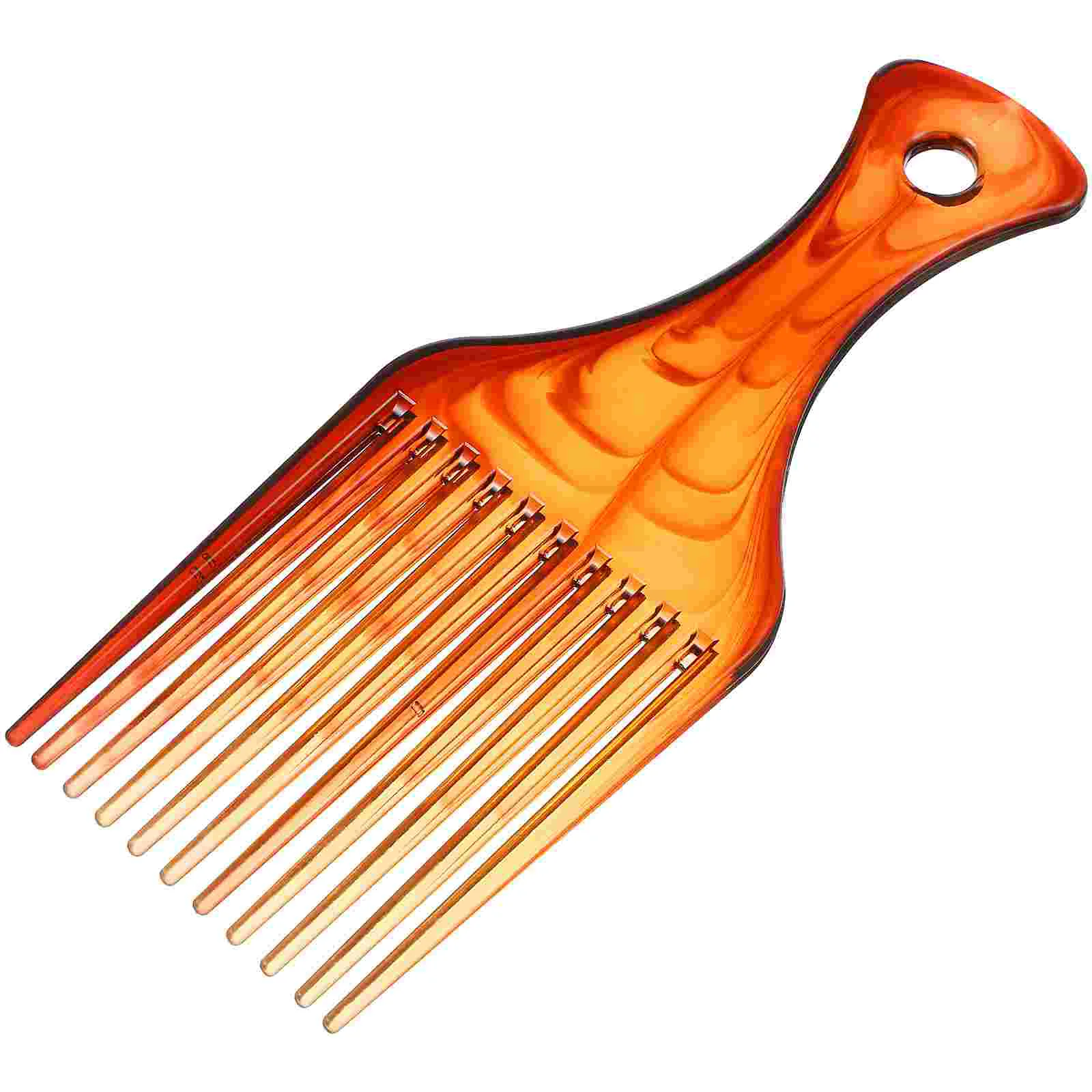 Frcolor Hair Pick Comb No Frizz Hair Lift Pick Comb for Hairstyle (Coffee) hair comb pick pick hair comb