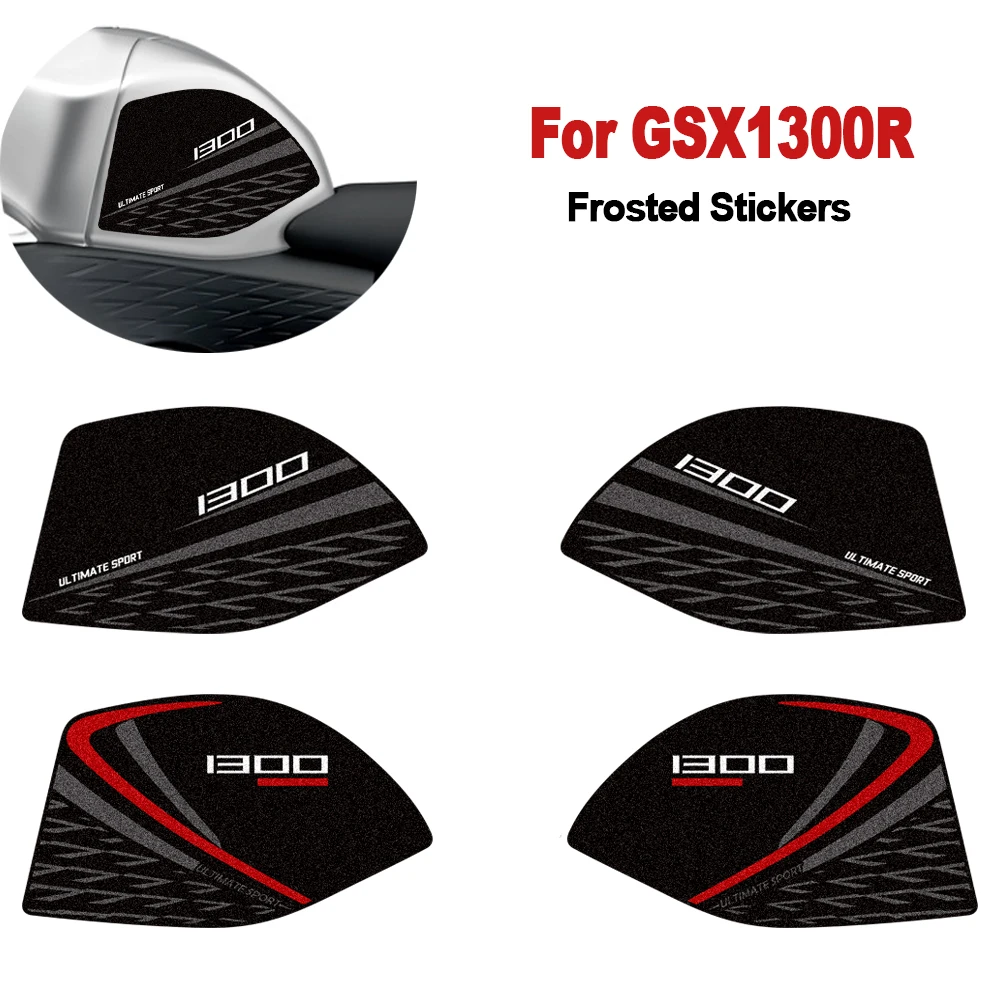 For Hayabusa GSX1300R GSXR 1300GSX 1300R Motorcycle Accessories Tank Pad Frosted Stickers Decals Protection Kit