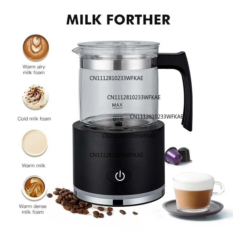 Household small milk foam machine, separate hand-held electric milk beater, hot and cold stirring milk heater