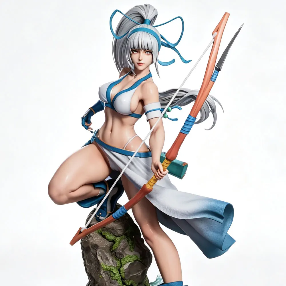 75mm --250mm Sexy Girl Resin Model Kits GK Miniature 3D Printed Gray Model Figurine DIY Doll Model Unassembled And Unpainted