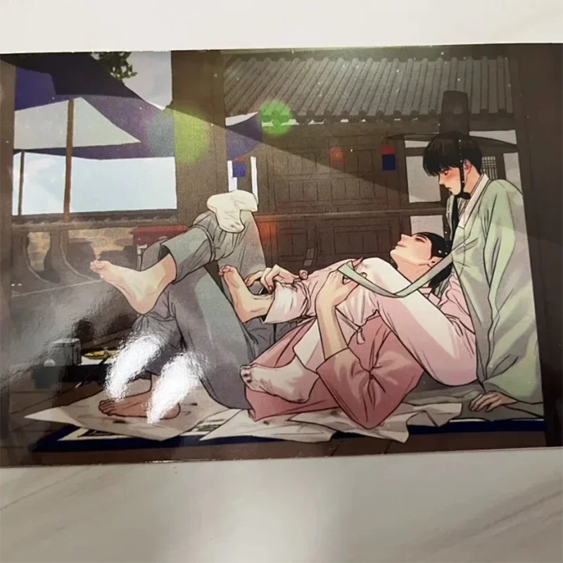 Byeonduck Korean comic BL comic Painter of the Night 1 photo card  Xiangka