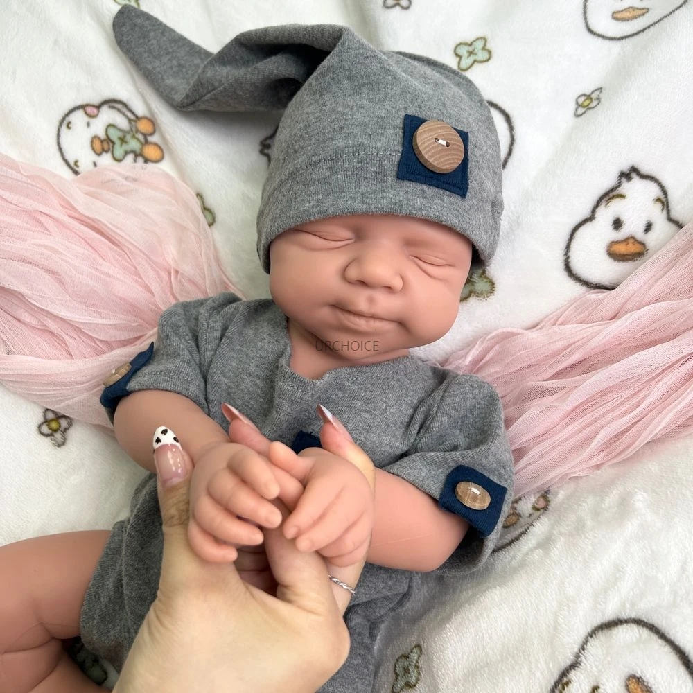 Soft Touch 50cm Baby Girl/Boy Pascale handmade silicone renascido boneca ponderado branco renascimento boneca para artista colecionador crianças brinquedo