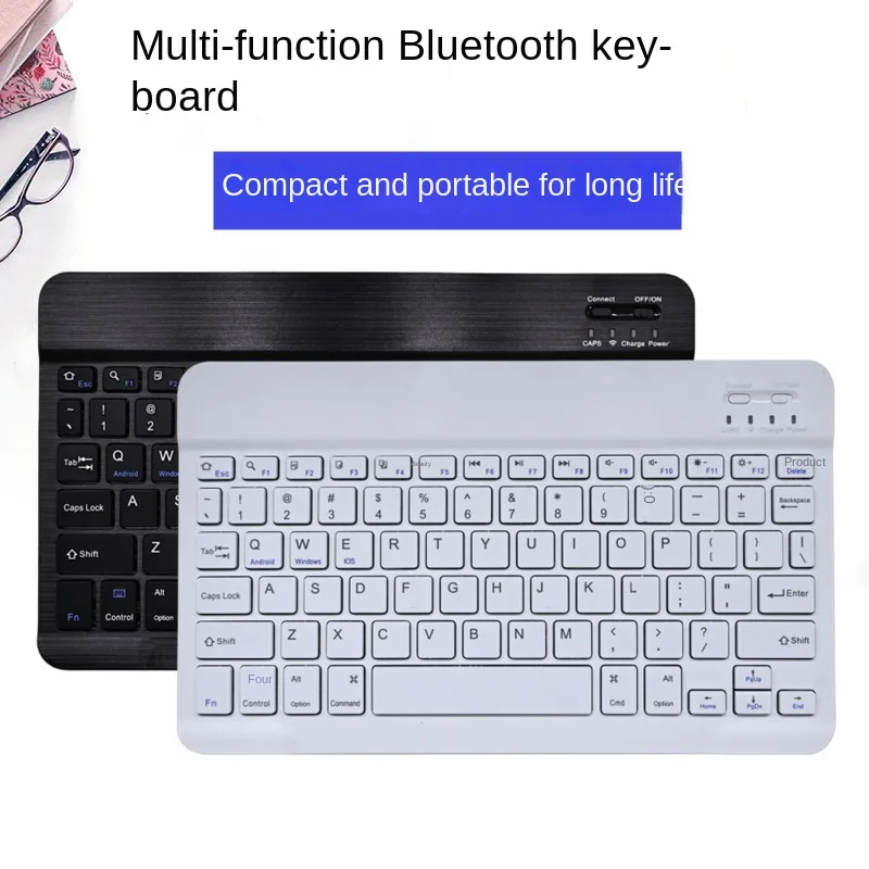 

Bluetooth Wireless Keyboard For Android IOS Windows Slim Mini Wireless For PC iPad Tablet Phone Computer Keyboard With Mouse