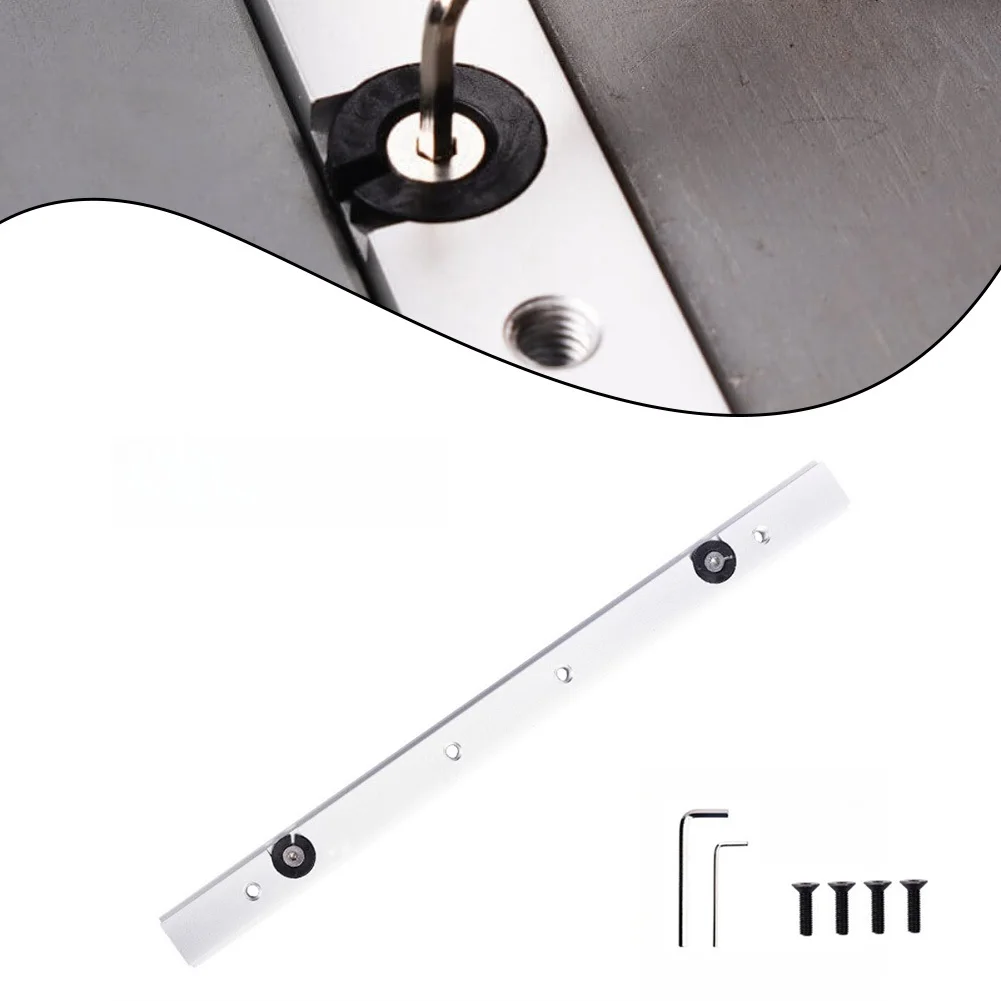 

Aluminum Alloy Miter Bar Slider for T Slots and T Guide Rails Suitable for Workshop Table Saws and Router Table Accessories