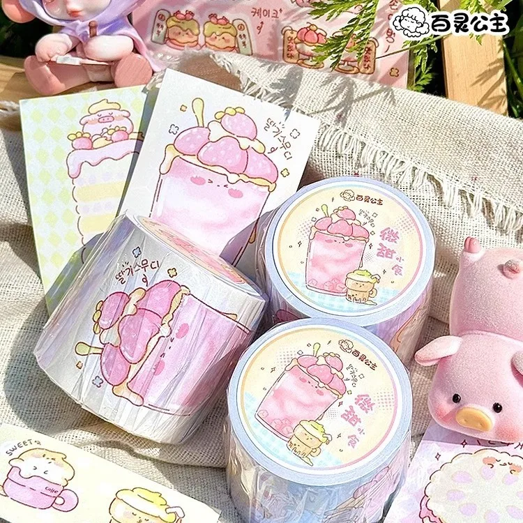 

1pcs/1lot Decorative Adhesive tapes Princess Larkin masking tapes Junk Journal Scrapbooking stikcers DIY Paper Japanese