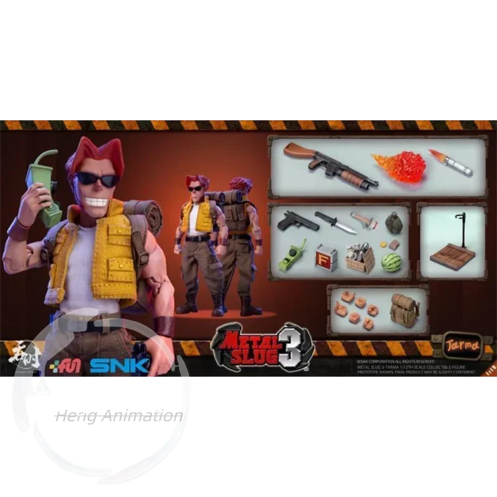【متوفر】نموذج TUNSHI Studio الأصلي SNK سبيكة معدنية رسمية 3 Marco Tarma Clark Still RALF JONES Rebel Soldier 1/12 Mecha Toy