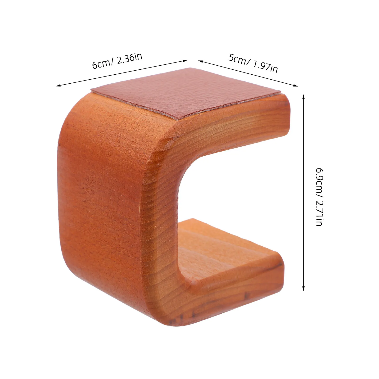 Wood Single Watch Display Stand Jewelry Watch Showcase Stand Wristwatch Display Holder For Men And Women Home Or Store Use